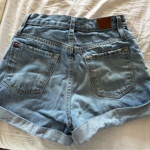 BDG Light Blue Jean Shorts